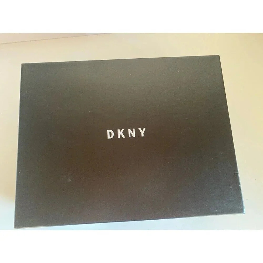 DKNY MASON HIGH TOP BLACK SUEDE BLACK FAUX FUR SNEAKER SHOES 10 NEW - Picture 14 of 14